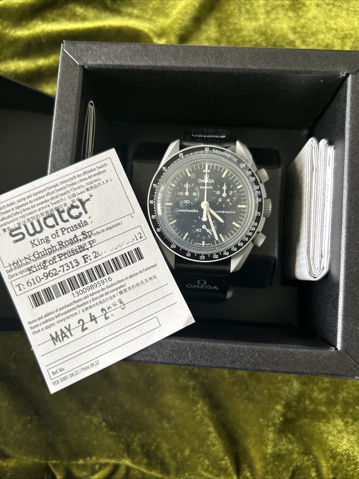 Omega X Swatch Bioceramic Moonswatch Full Collection (11 Watches) 100% Authentic