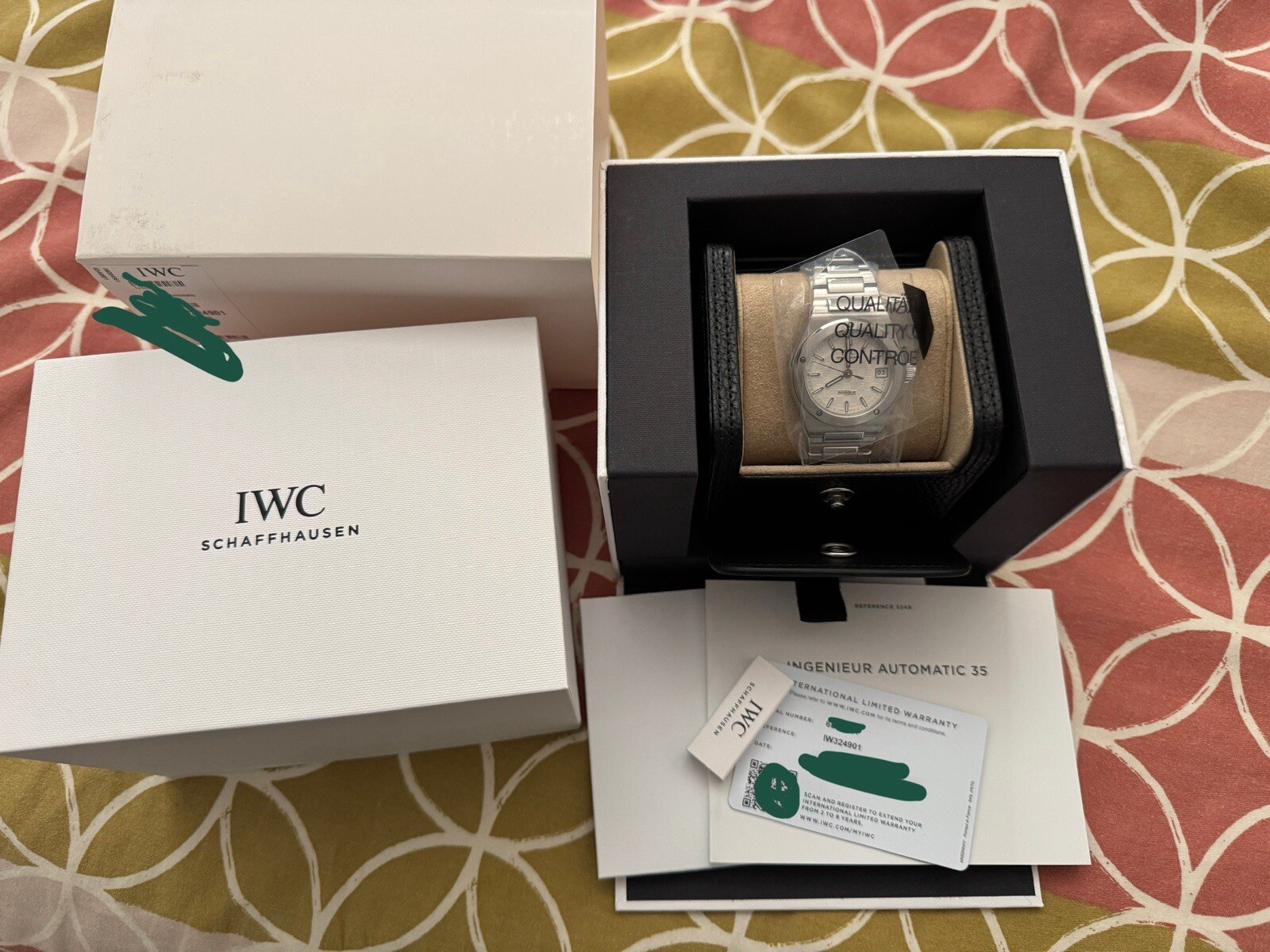IWC IW328902 Ingenieur Automatic 40 NEW MODEL Silver Dial 2024 BNIB