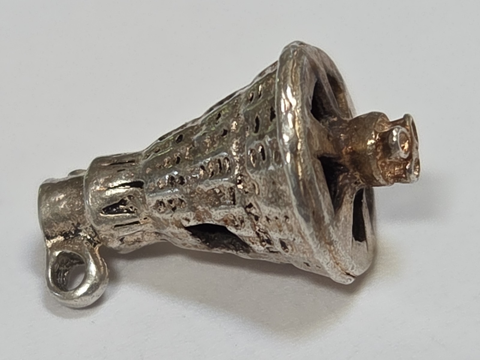 Sterling Silver ~ NASA Space Capsule Charm ~ Mercury Space Ship ~ VINTAGE