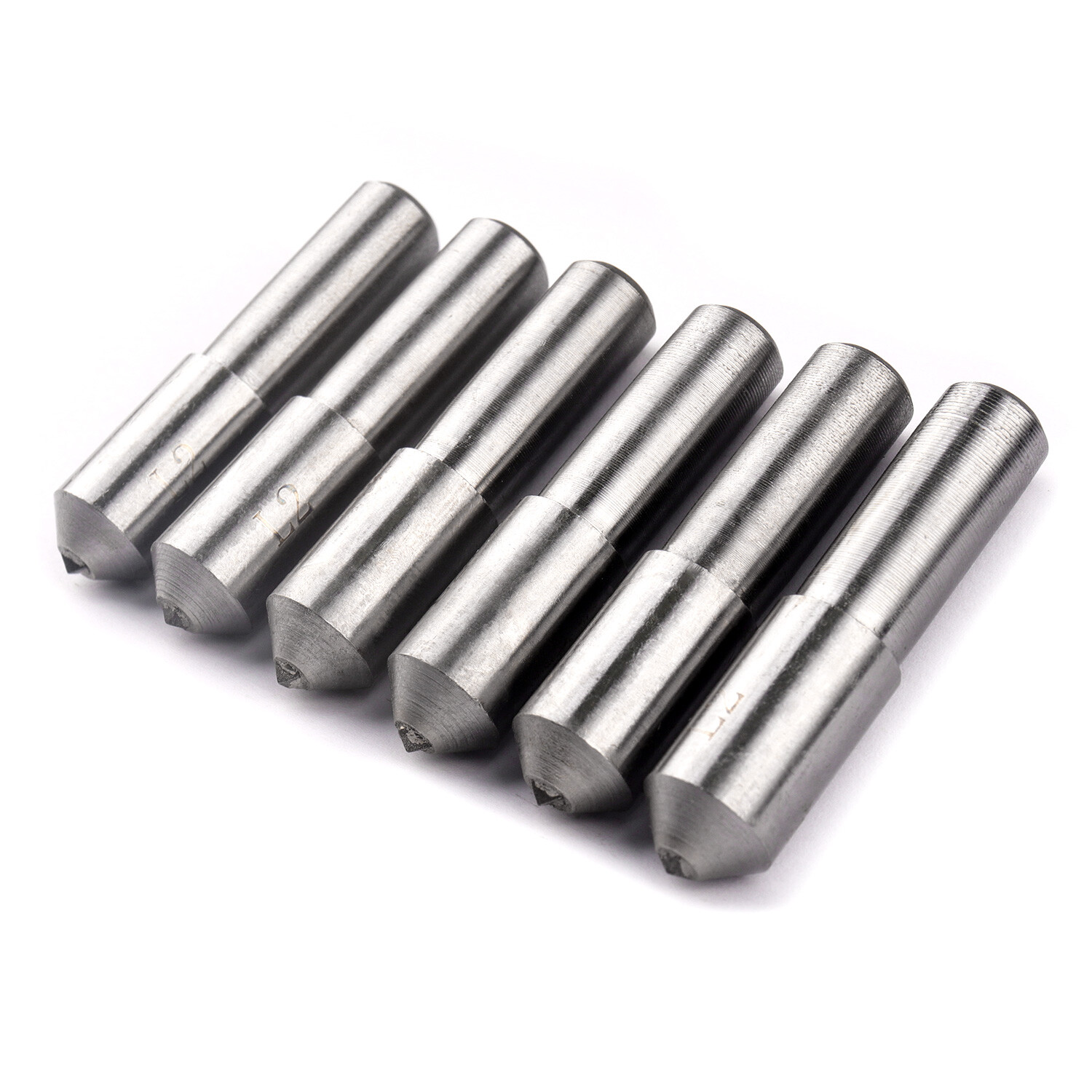6pc Diamond Dresser Set – Single Point Grinding Wheel Dresser Tool with Tapered