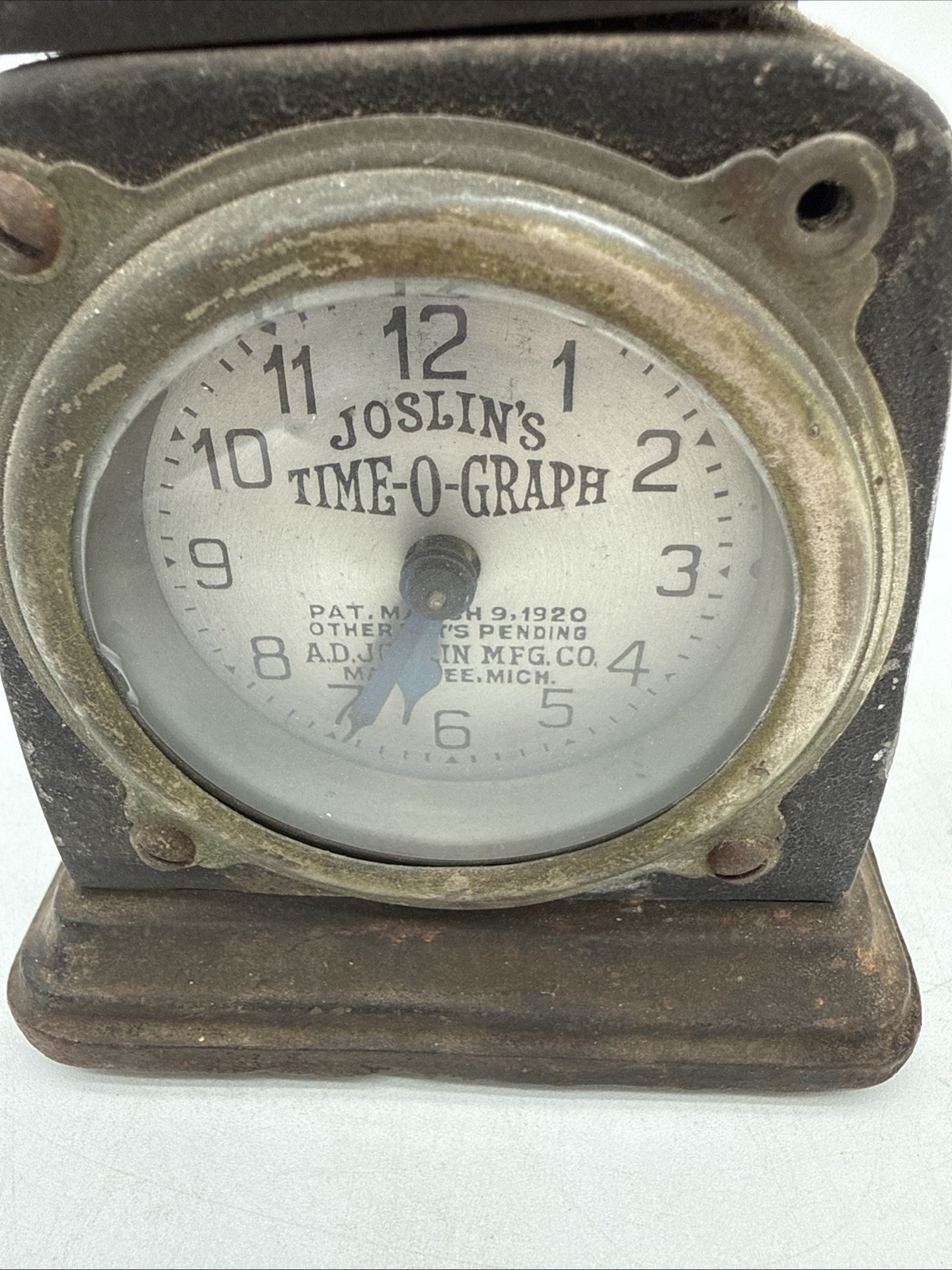 Vintage Paulson Time-O-Graf Watch Rate Recorder by Joslin MFG Untested No Return