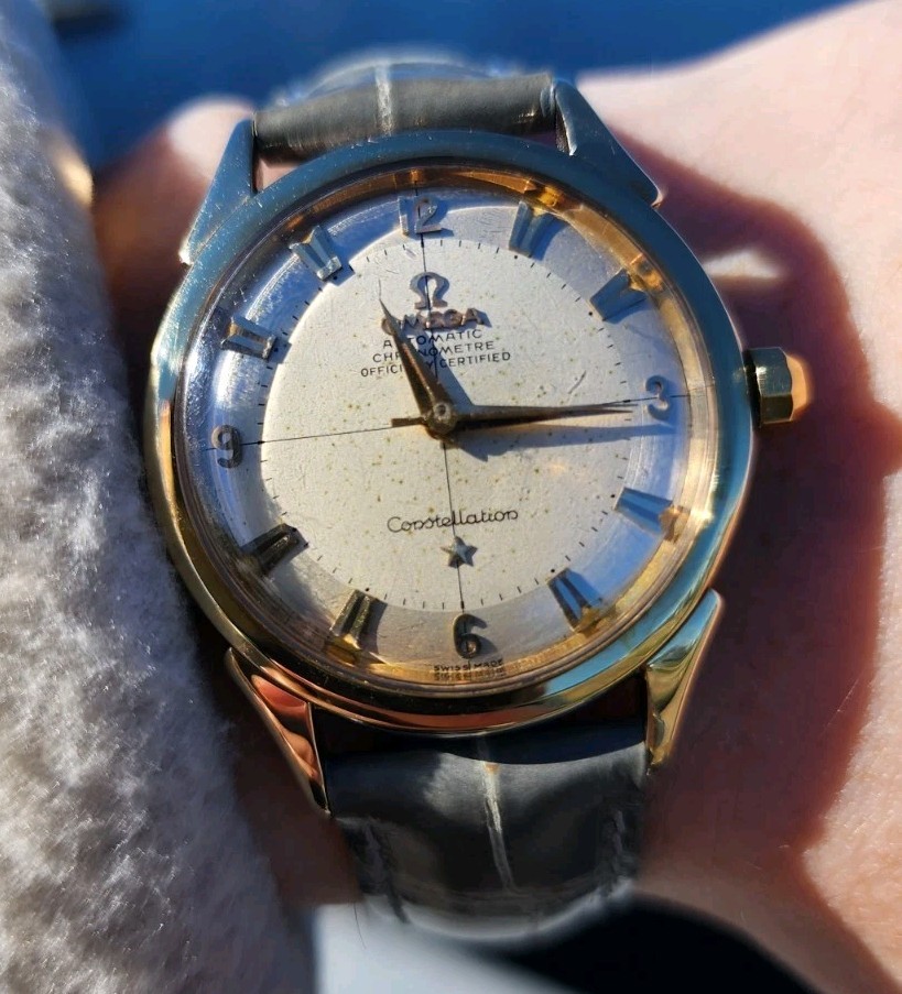 OMEGA Constellation Vintage Pie-Pan 2652 SC Automatic Bumper Cal. 354 Gold Cap