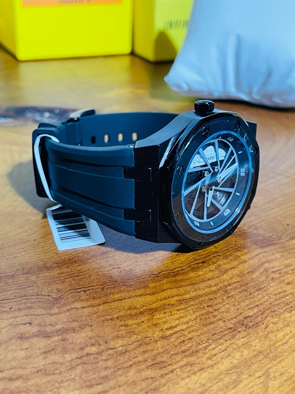 Invicta Speedway Rim Watch 42mm, Black Dial (69489)
