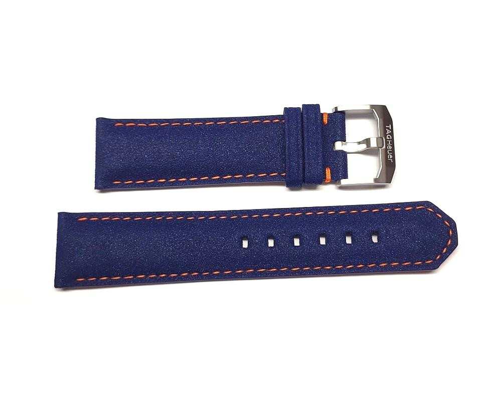 TAG HEUER blue textile strap formula 21.5 mm FC8243/0 BC0933 CAZ101N *genuine