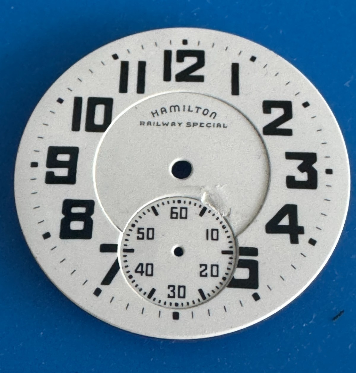 VINTAGE 16 SIZE HAMILTON RAILWAY SPECIAL POCKET WATCH PORCELAIN DIAL