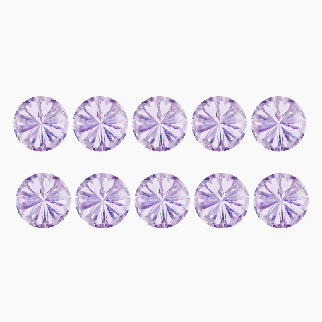 0.09Ct 10Pcs Lot Round 1.35 mm Untreated Australian – Argyle Purple Pink Diamond