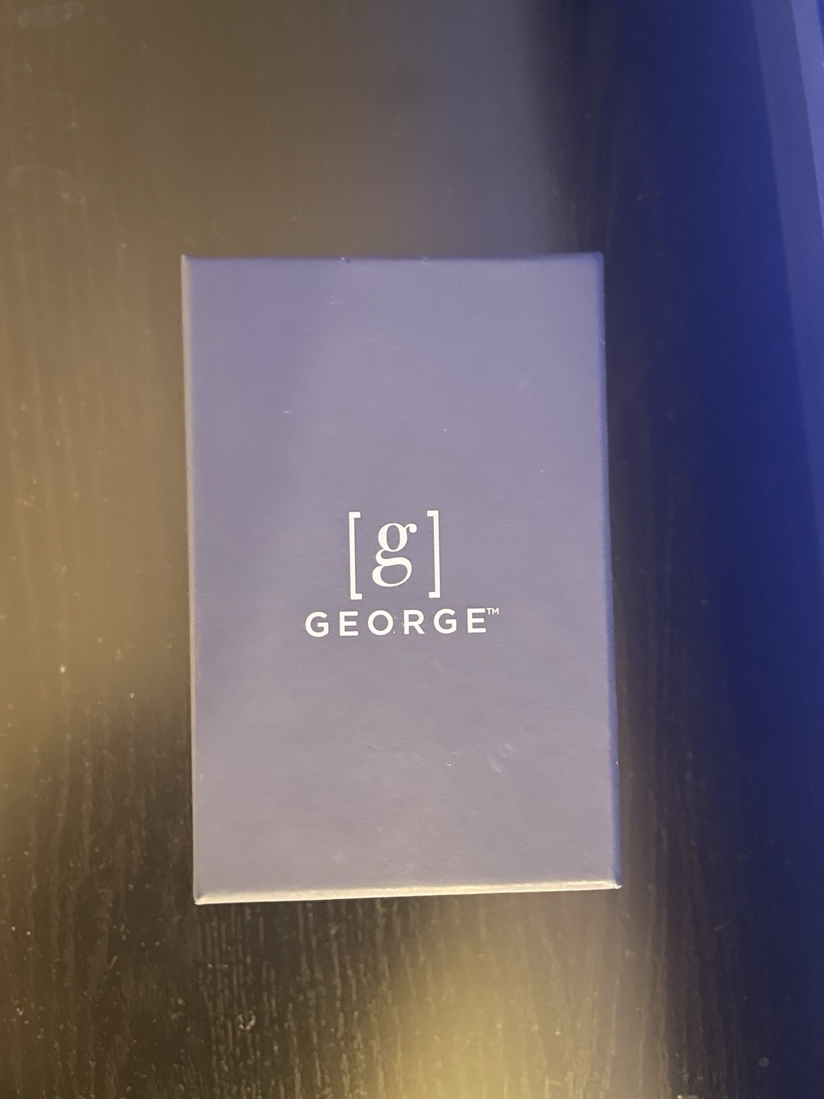 George Quartz Analog Silver Tone Metal Bracelet Watch 40-43.9mm w/ Box