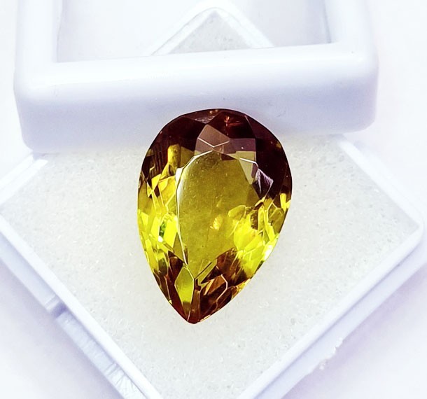 Alexandrite Color Change Pear Shape 9.60 Ct Certified Loose Gemstone