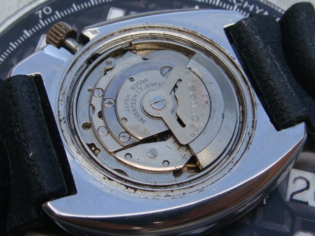 Seiko automatic 17j Willard Diver 6309‑7040 October 1977 M.I Japan Resist dial