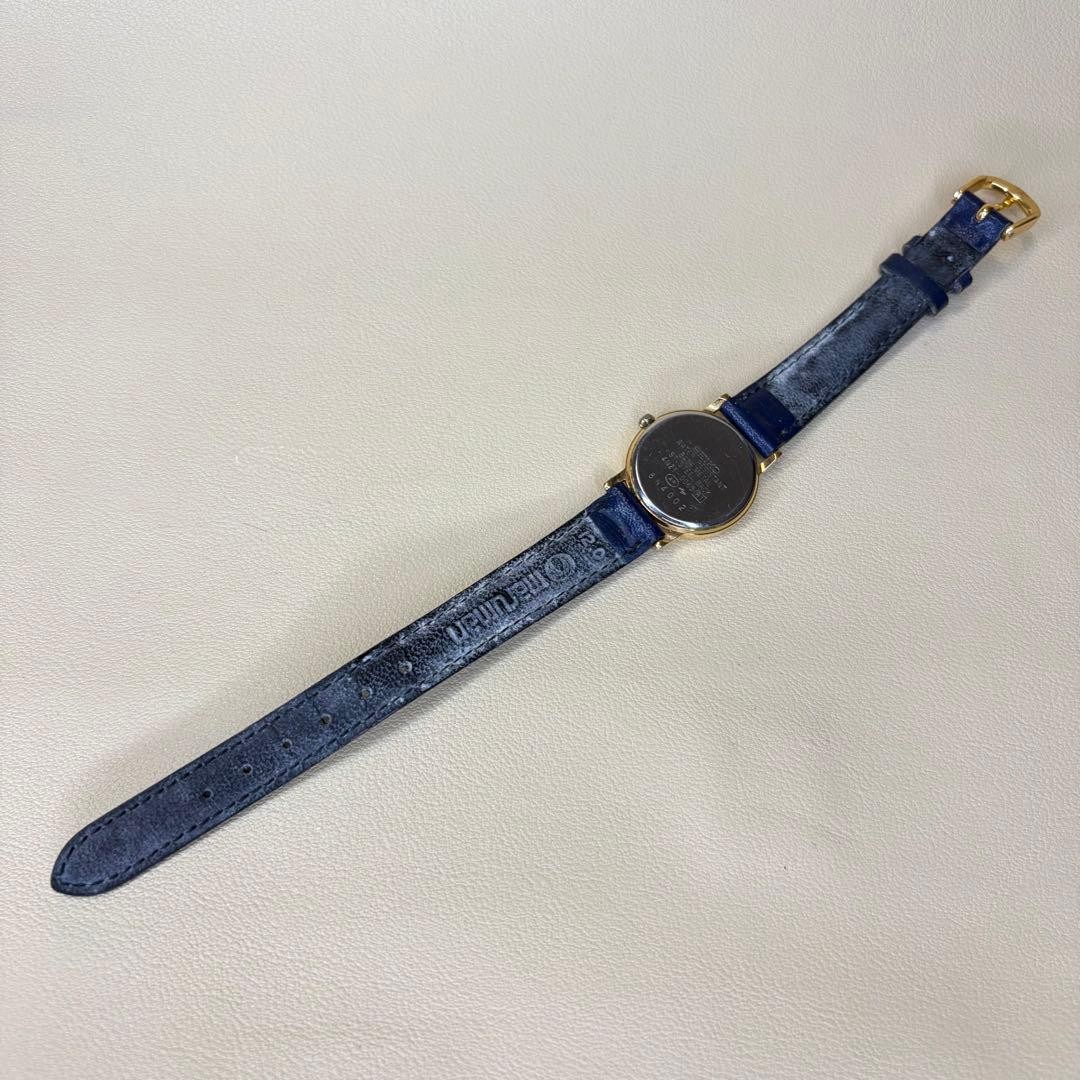 SEIKO 4N21-0060 Blue Strap Watch Used