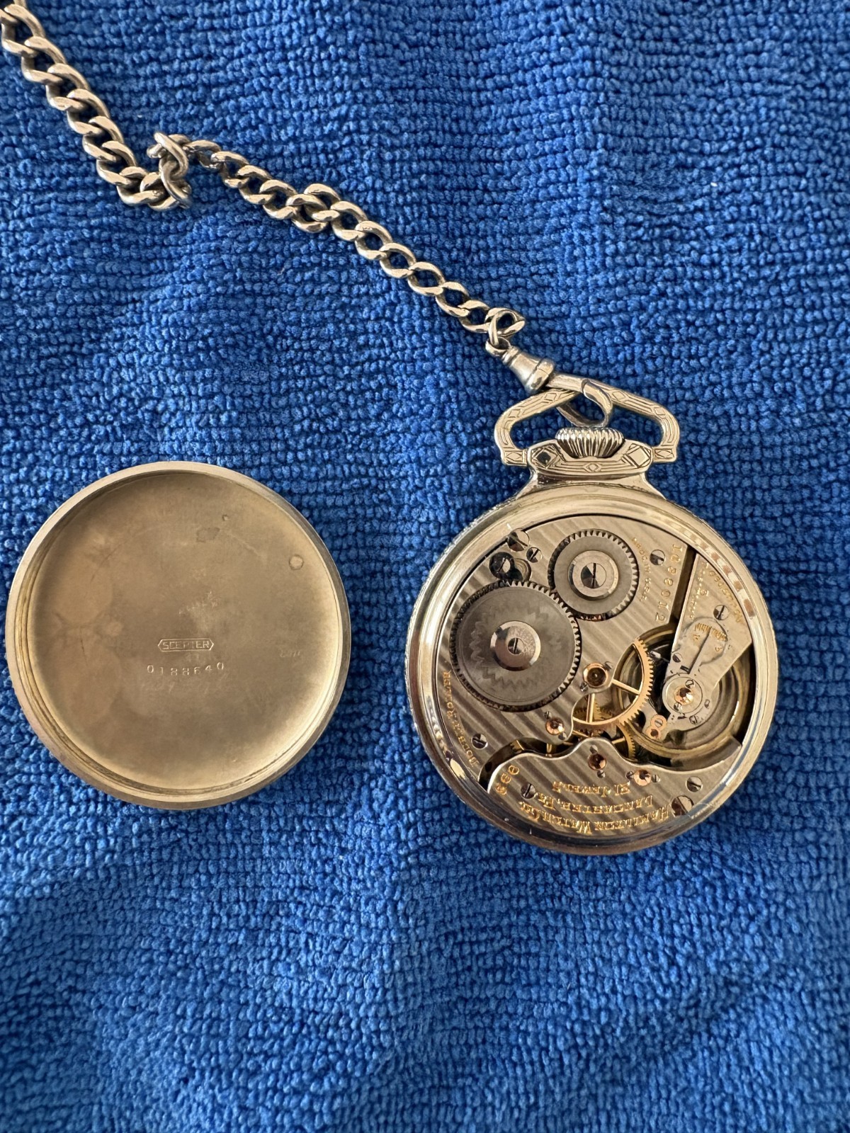 Hamilton 992 Pocket Watch Railroad Model- 1922 Size 16 Serviced w/Warranty