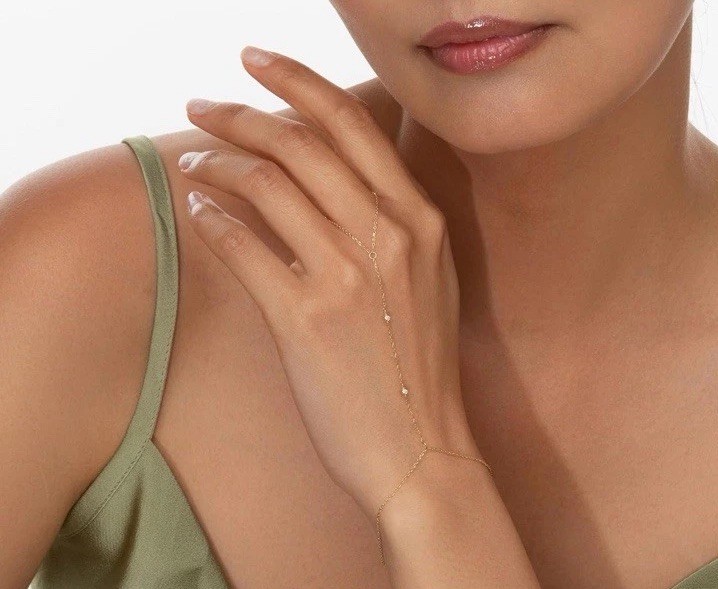 14K Gold Plated Cuff Bracelet, Lead and Nickel Free