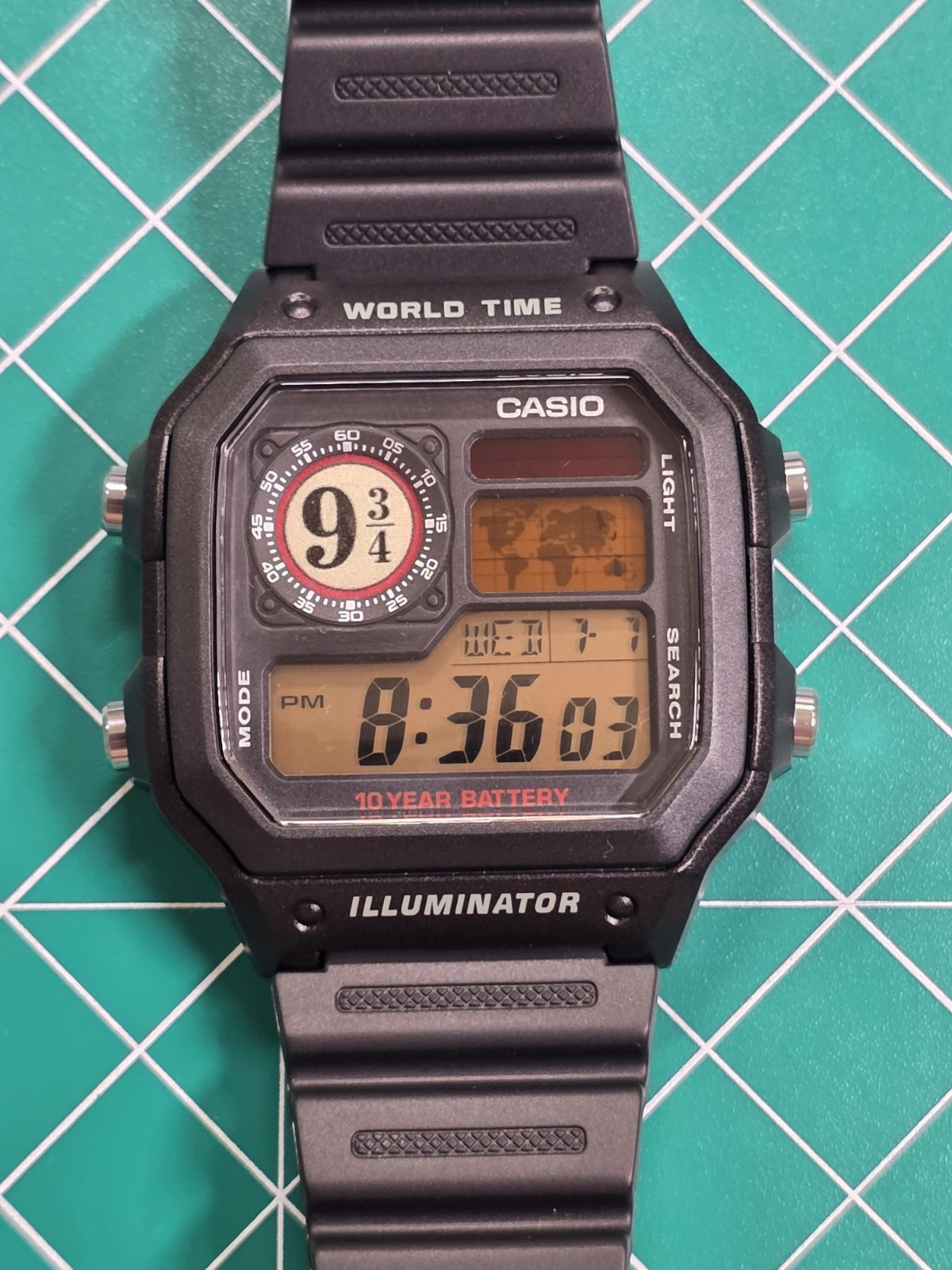 Casio Royale – Harry Potter_ Digital Watch- World Time