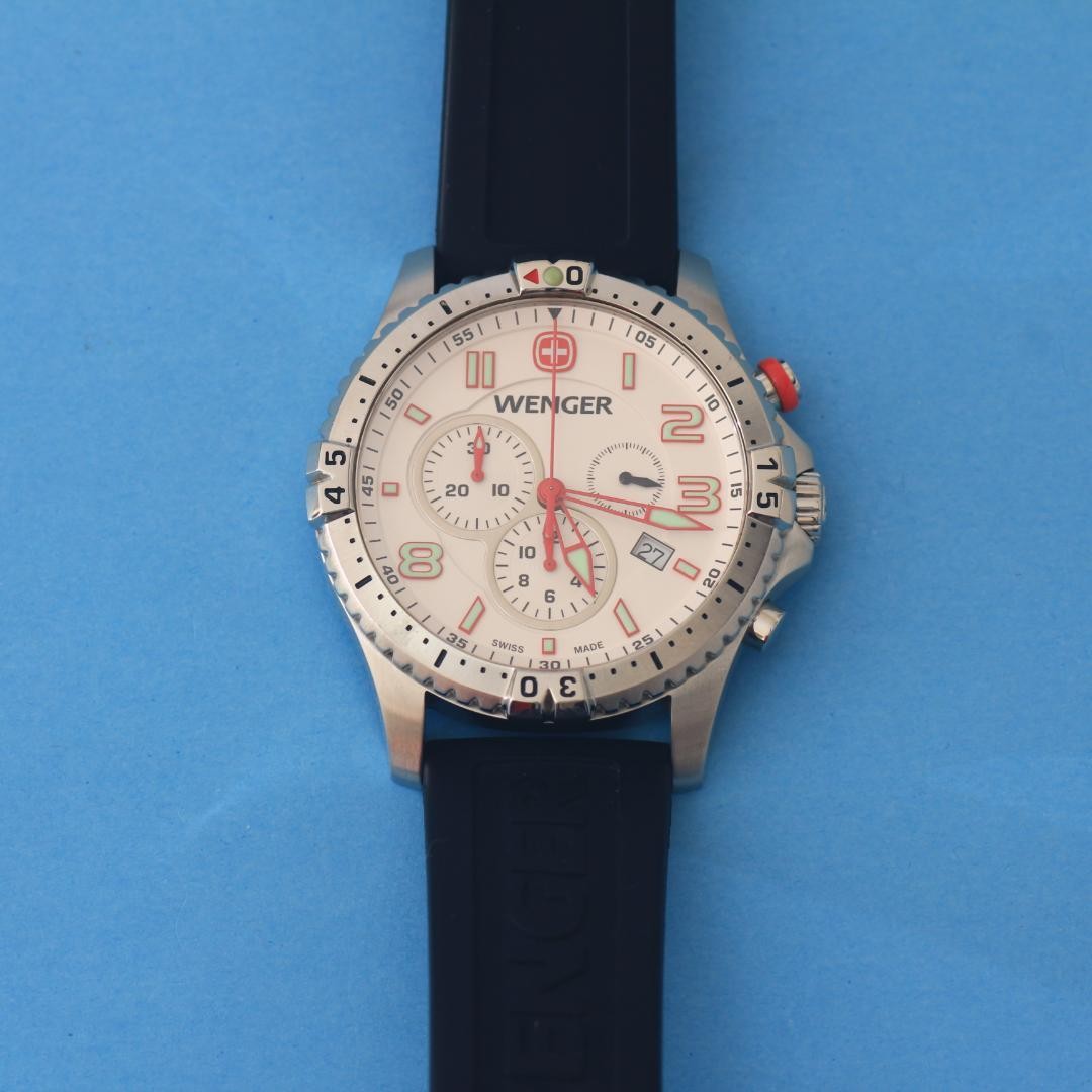 Wenger Squadron 7705X Chronograph Quartz Wrist 22.4cm Watch