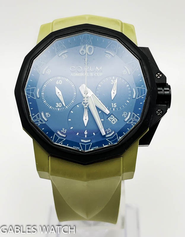 Corum Admiral’s Cup Challenger 01.0089 Chrono Titanium 44mm Automatic Watch