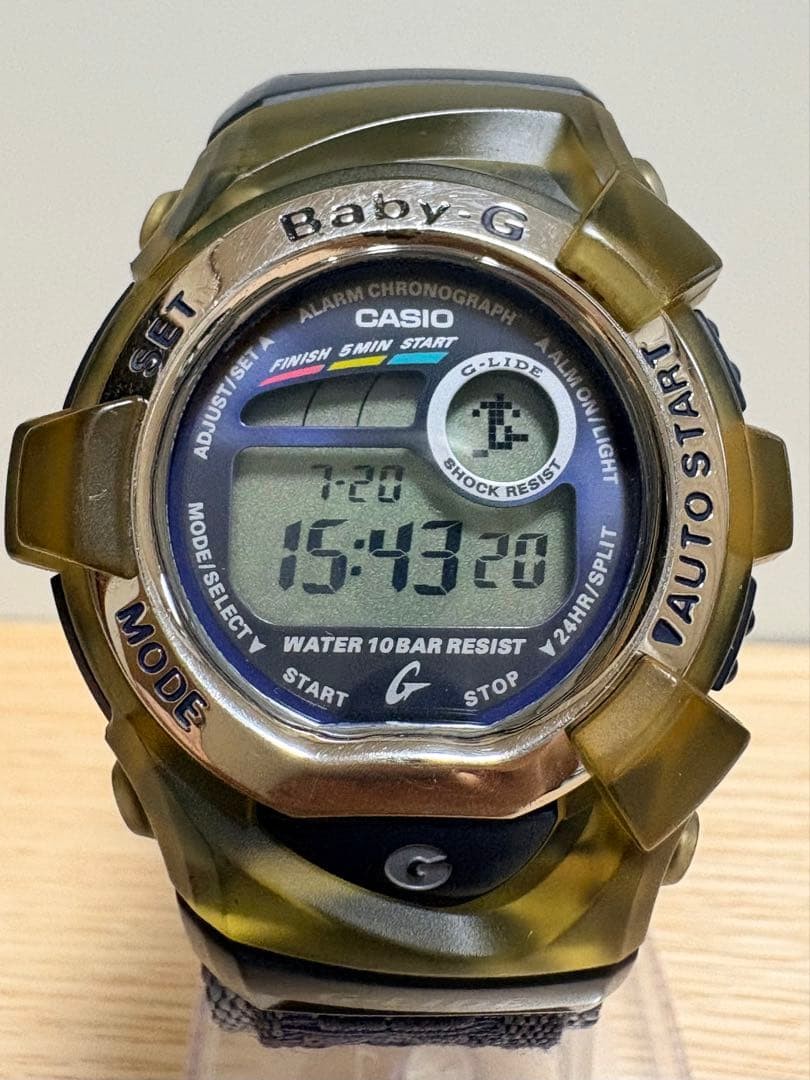 [Working Condition] CASIO Baby-G BGX-170 Skeleton Watch, New Battery Replaced
