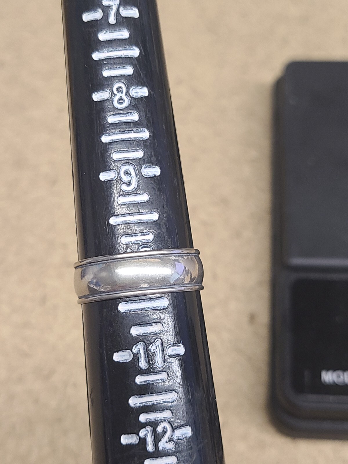925 Wide Silver Ring 3.2 Grams Size 10