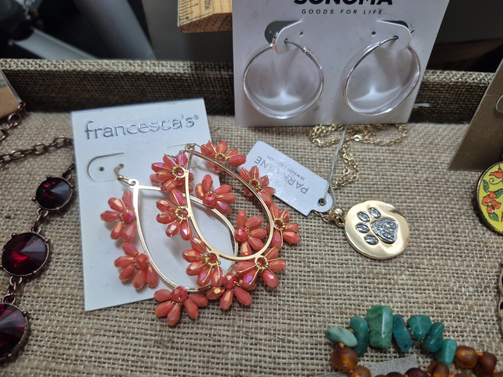 New With Tag Lot Designer Signed Jewelry Necklaces Bracelets Earrings Ring