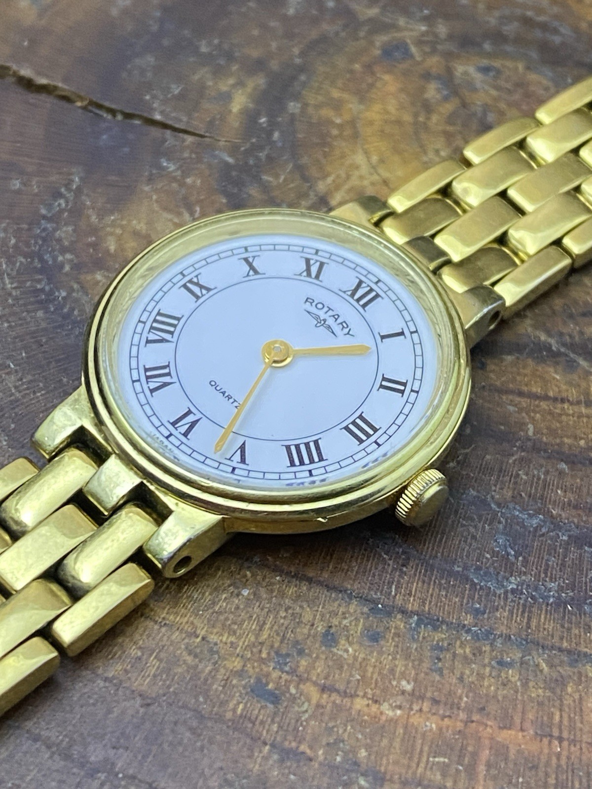 RARE UNIQUE Women’s SWISS Vintage 90’s Quartz Watch ROTARY #8956