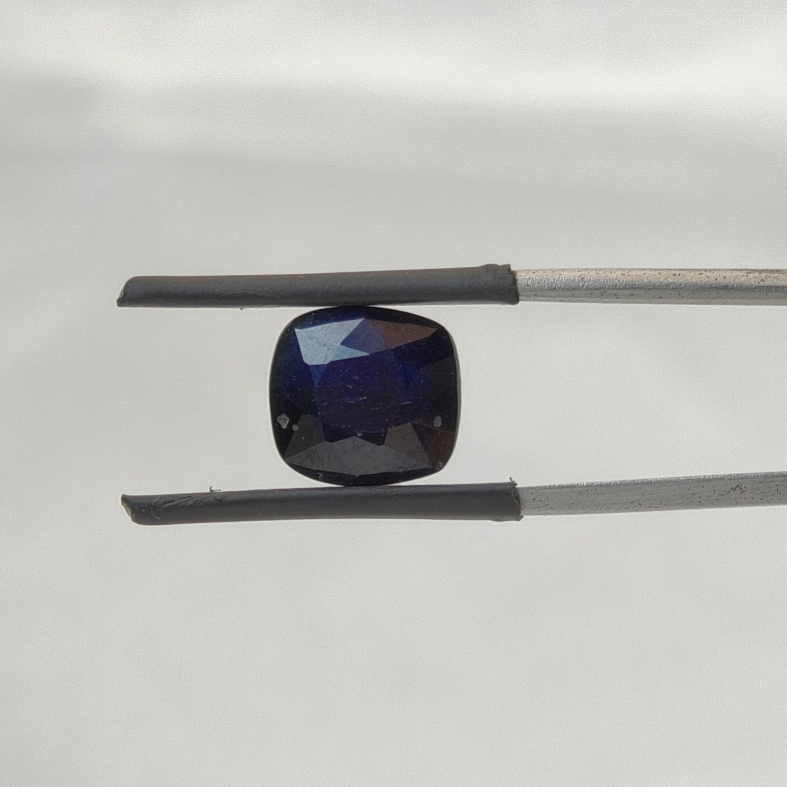 5.37 Ct Natural Blue Sapphire Cushion Faceted Loose Gemstone 9.60 x 10.23 x 4.90