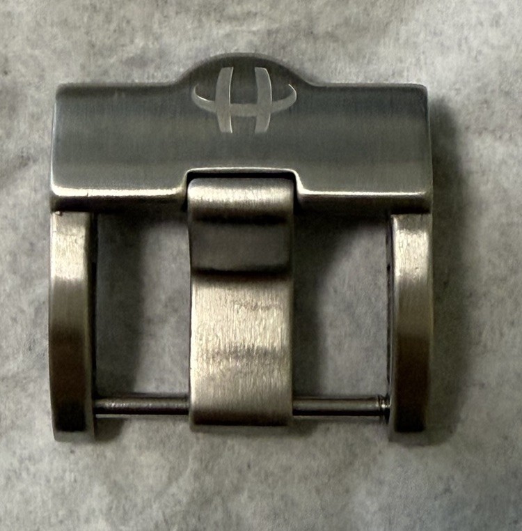 Helberg / H2O, HANDMADE BRUSHED CNC DIVER TONGUE , Stainless Steel , 22mm