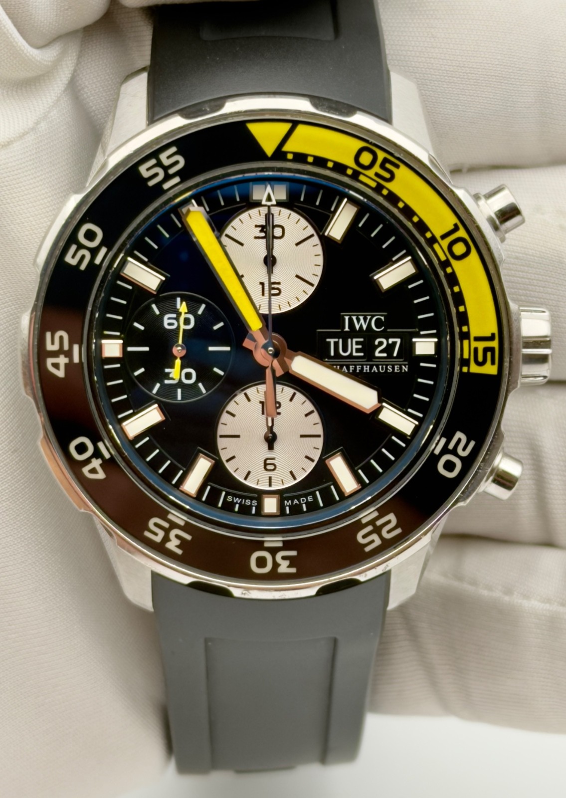 IWC Aquatimer Chronograph Automatic Mens 44mm IW3767-02