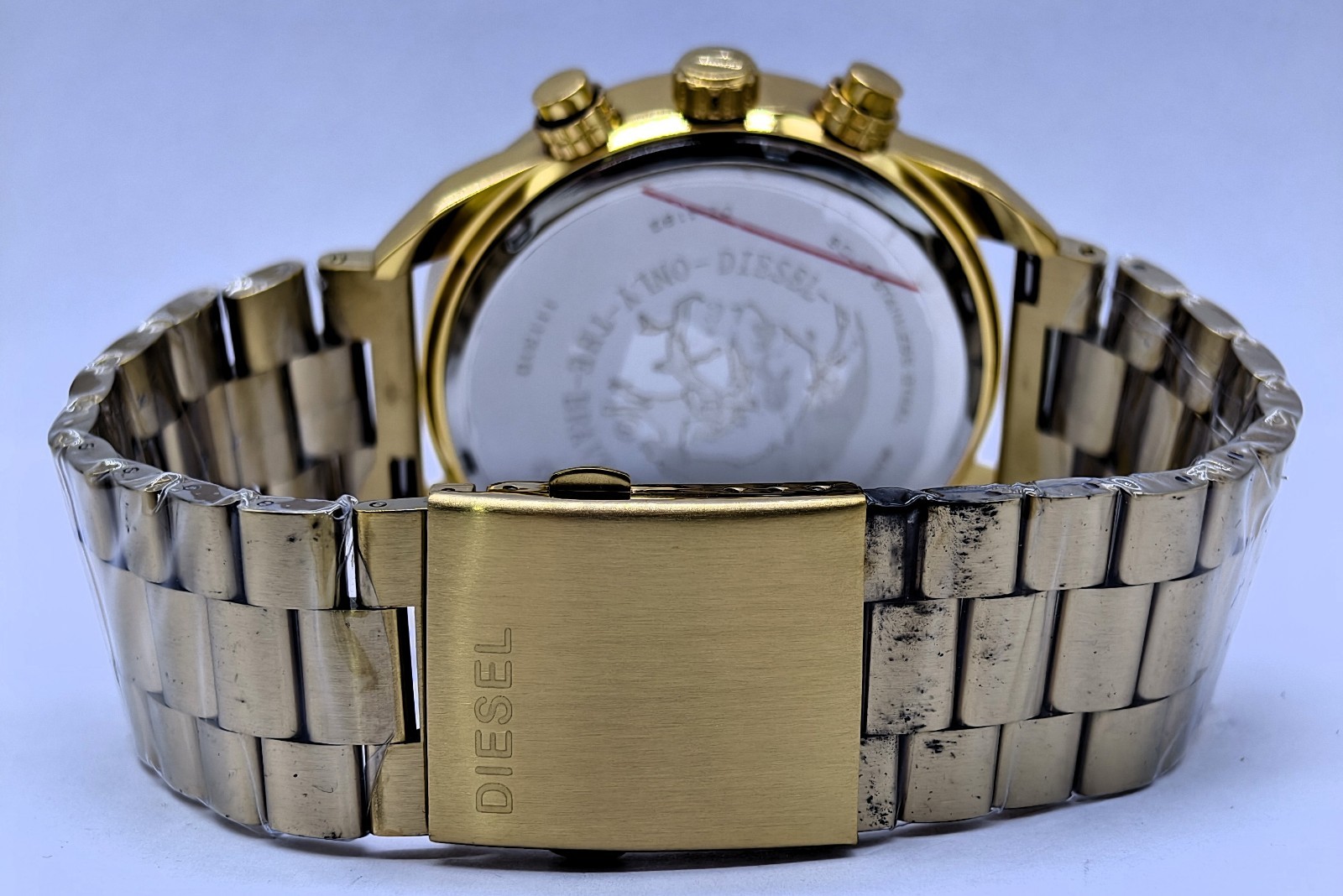 Awesome Diesel Spiker ”ONLY THE BRAVE” Chronograph Quartz Men’s Wrist Watch
