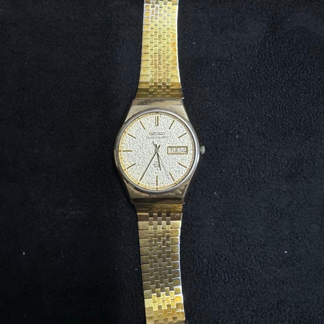SEIKO GRAND QUARTZ Operational Watch Gold