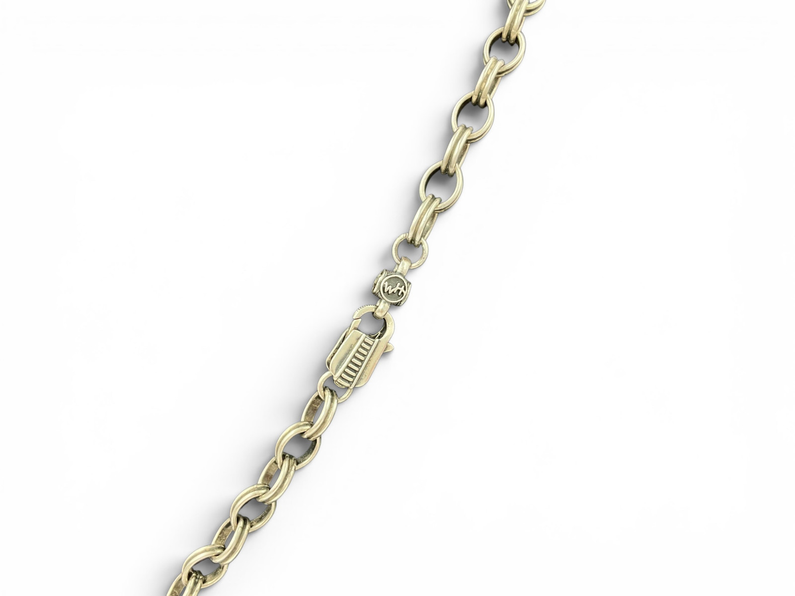 William Henry ‘Juno’ Sterling Silver Cable-Link Necklace — Men’s