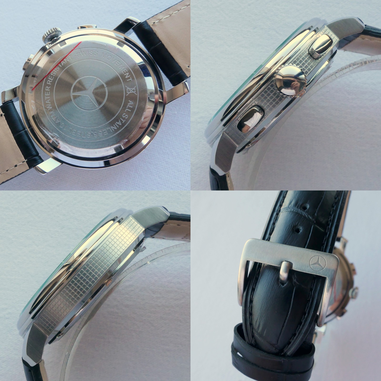 Mercedes Benz Classic Collection Car Accessory Art Deco Design Chronograph Watch