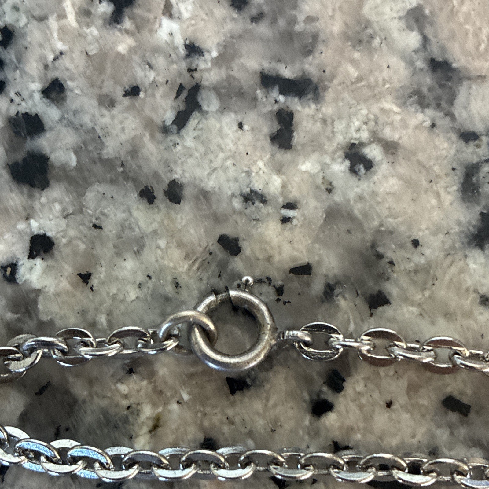 Silver Figaro Link Chain 26” For Males