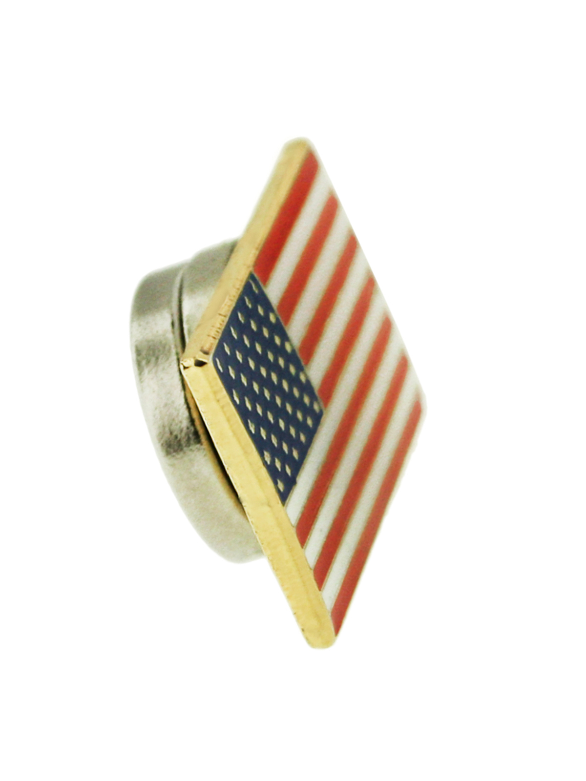 PinMart’s Magnetic American Flag Patriotic Suit Jacket Lapel Pin
