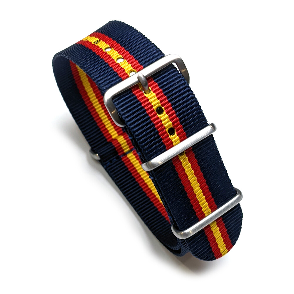 One-Piece Red Bull Toro Rosso Inspired Strap Racing Colors Nylon Watch Band