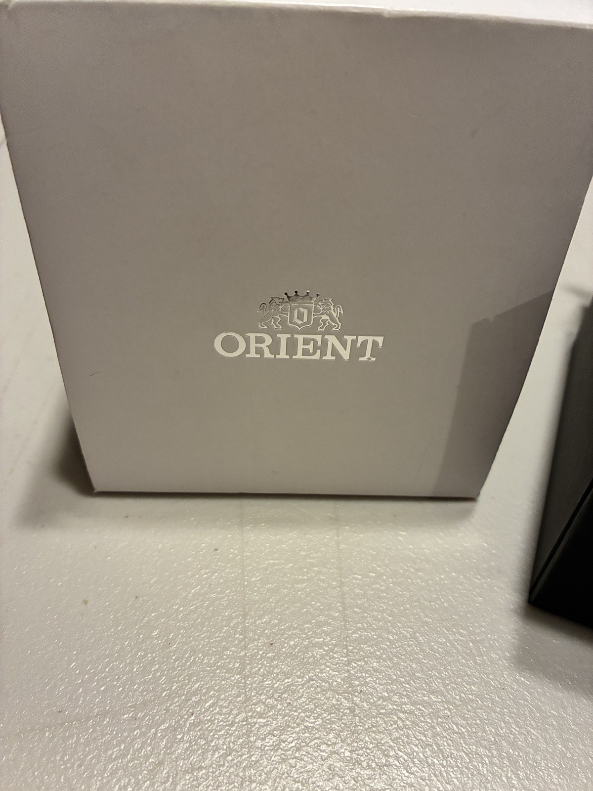 Orient Men’s Sun And Moon Automatic Watch Silver Stainless Case Black Leather