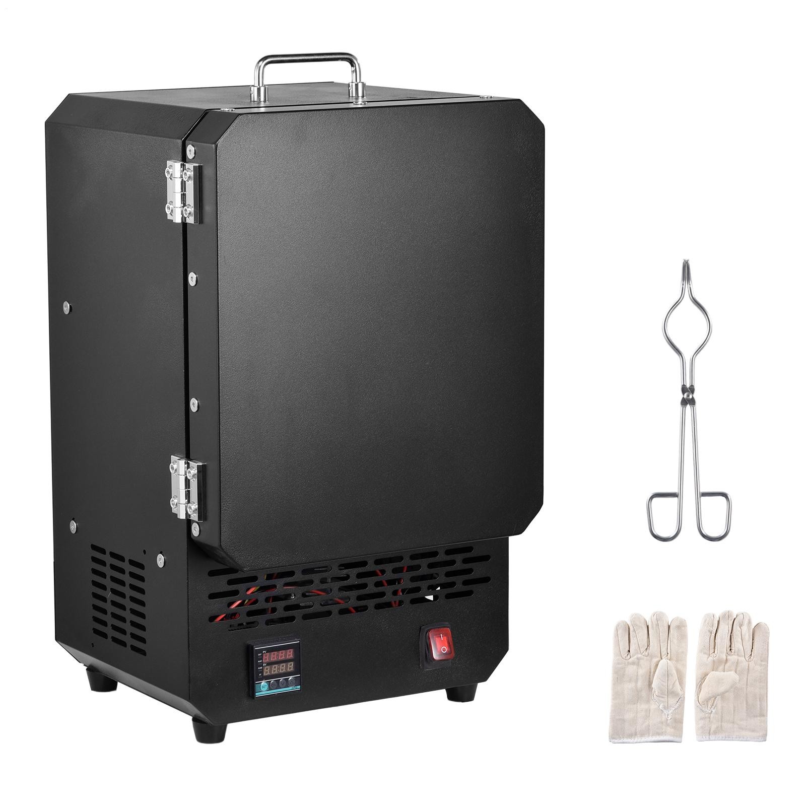 Tabletop Kiln Melter 1500W Electric Melting Furnace for Wax Casting Metal USA
