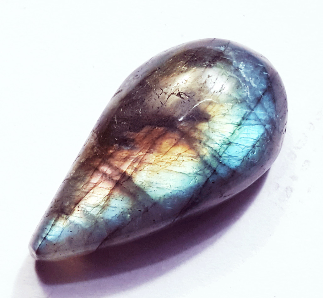 100% Natural Labradorite 26.75 Ct Loose Gemstone Certified