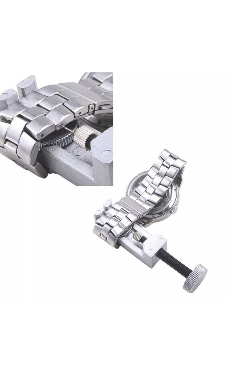Metal Adjustable Watch Band Strap Bracelet Link Pin Remover Repair Tool Kit US