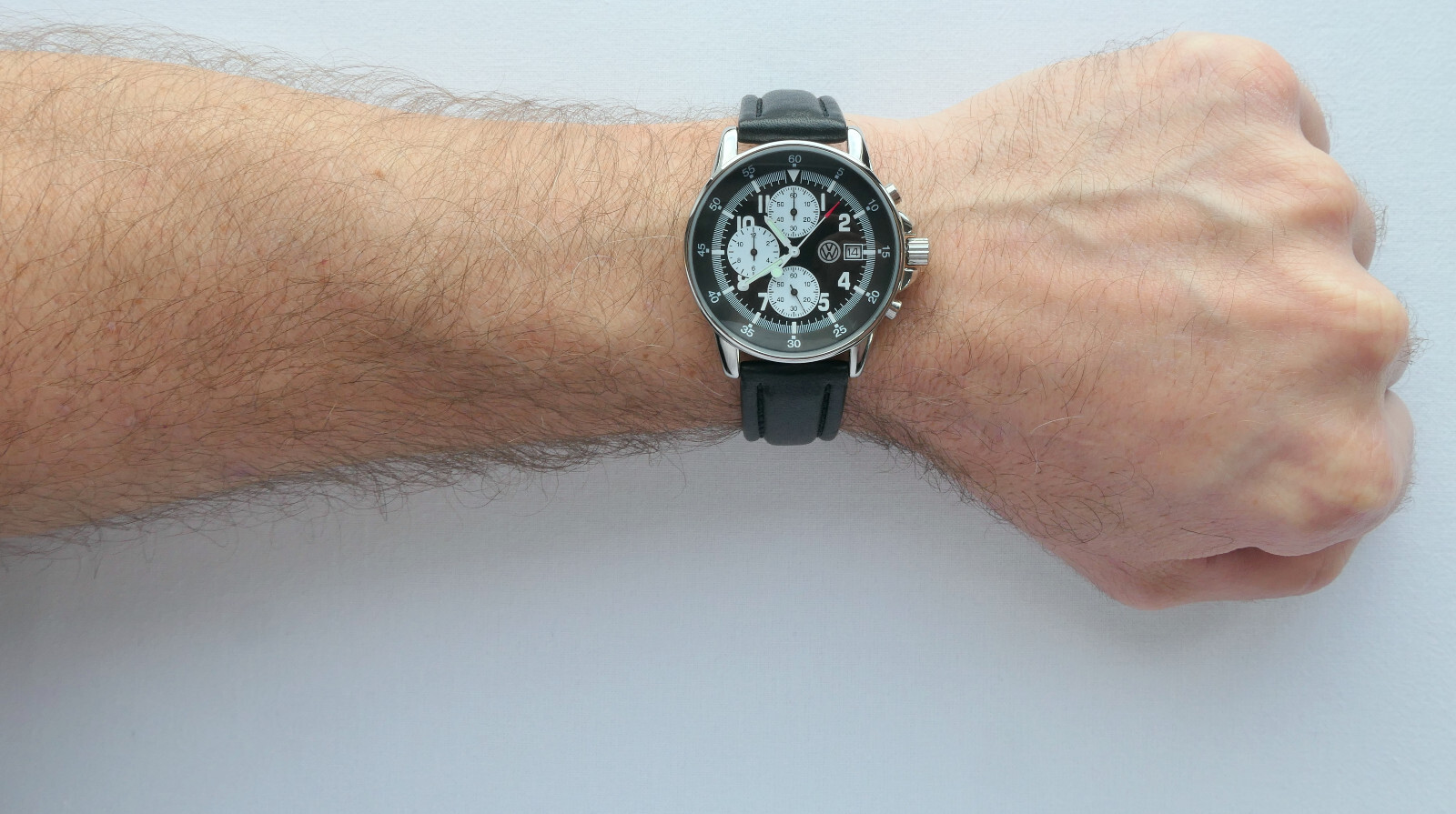 VW Volkswagen Classic Aviator Pilot Driver Sport Car Accessory Watch Chronograph