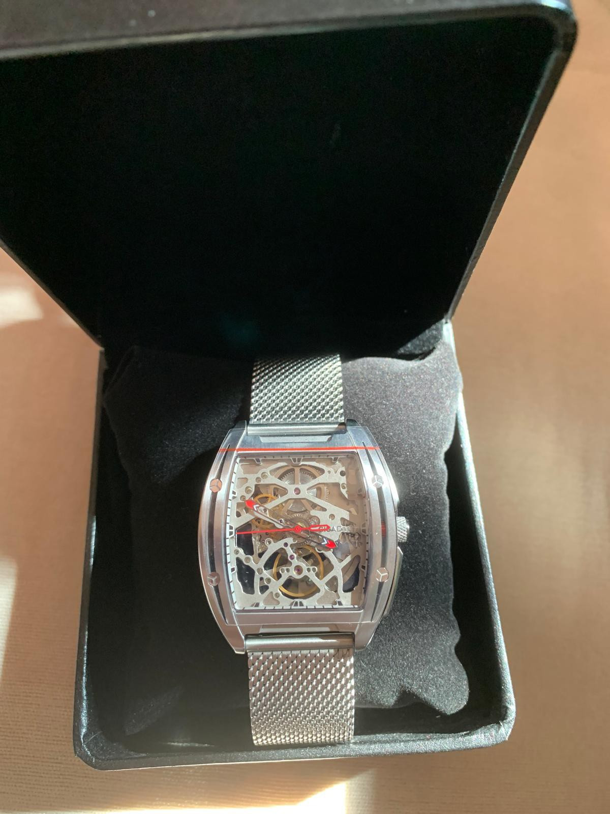 CIGA DESIGN Series Z Edge STEEL STRAP Mechanical Watch BRAND NEW