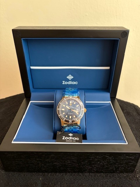 New Zodiac Super Sea Wolf Compression Diver Limited Edition ZO9308