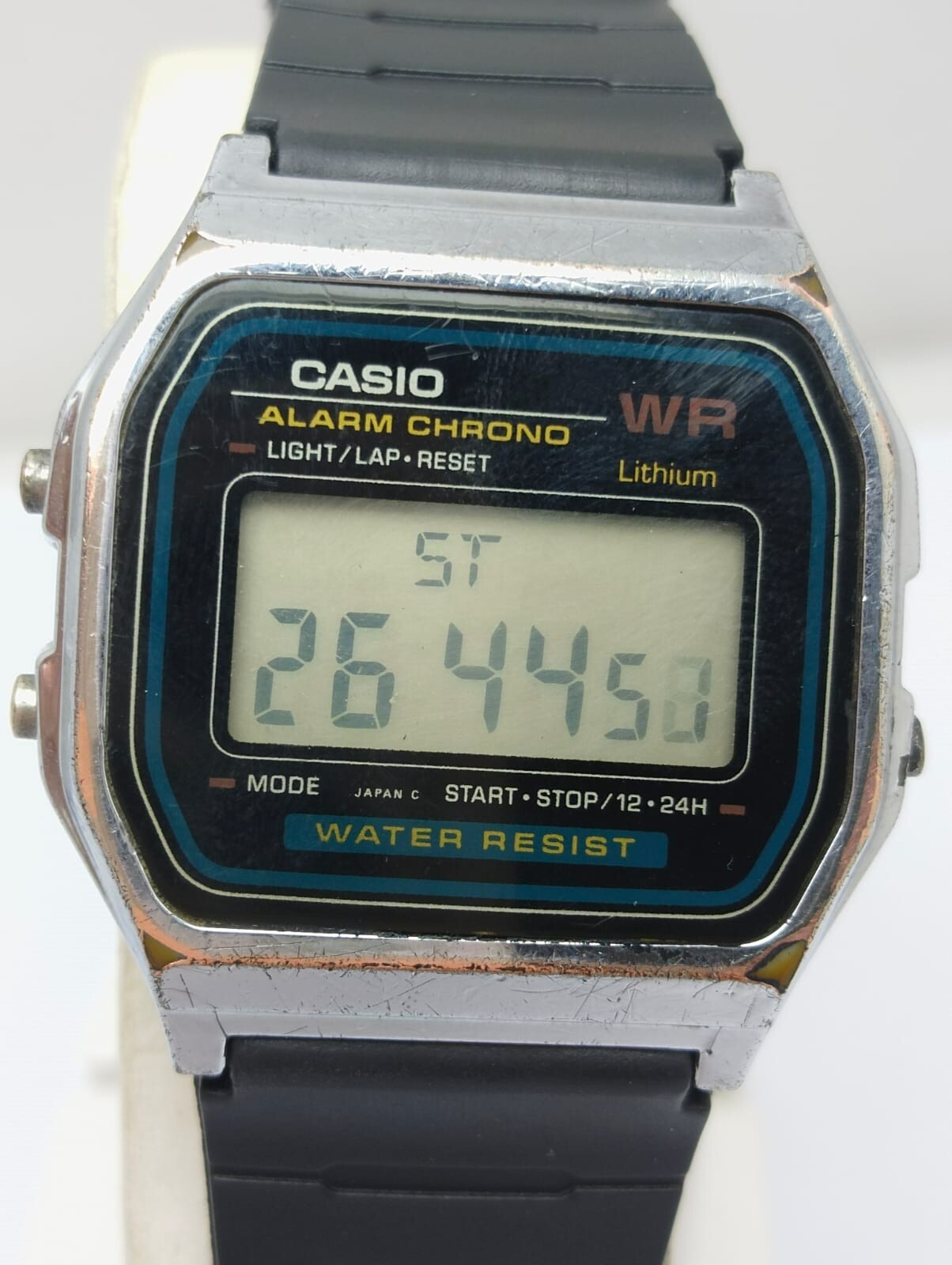Casio Alarm Chrono Quartz 593 A159W Vintage Men’s Watch