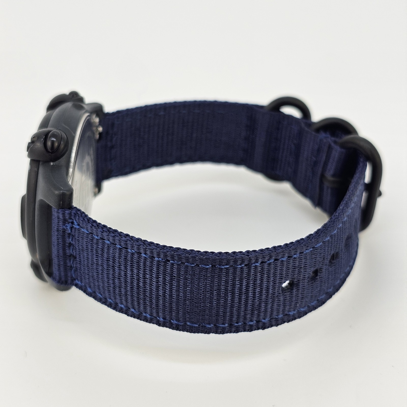 Timex Expedition 866 Men’s Watch 39MM NEW Dark Blue Nylon Bands New Battery