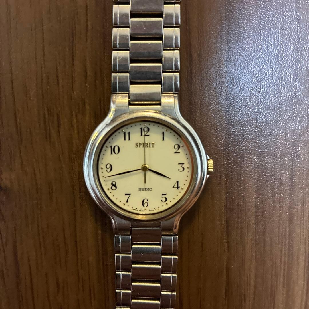 SEICO SPIRIT Gold/Silver Watch