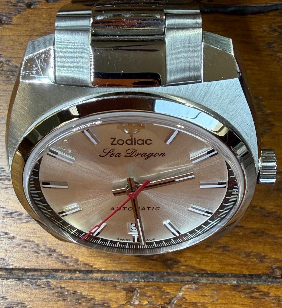Zodiac Sea Dragon mens automatic dress watch collectible limited edition