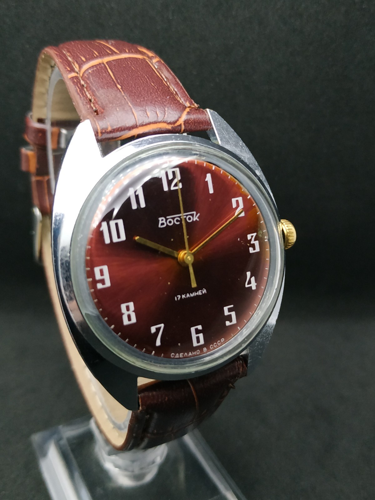 Men’s Dress Watch Wostok Vintage USSR Mechanical 2409A Retro Vostok Soviet ⭐