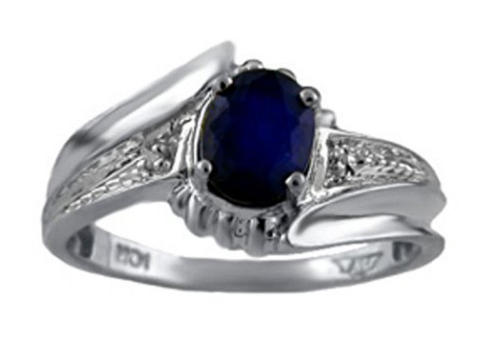 Rylos 925 Yellow-Gold -Plated – Silver Ring Emerald & Diamond 7X5MM May