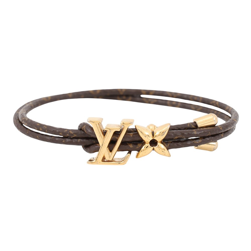 LOUIS VUITTON Bracelet LV Bloom Monogram Brown M8416Z