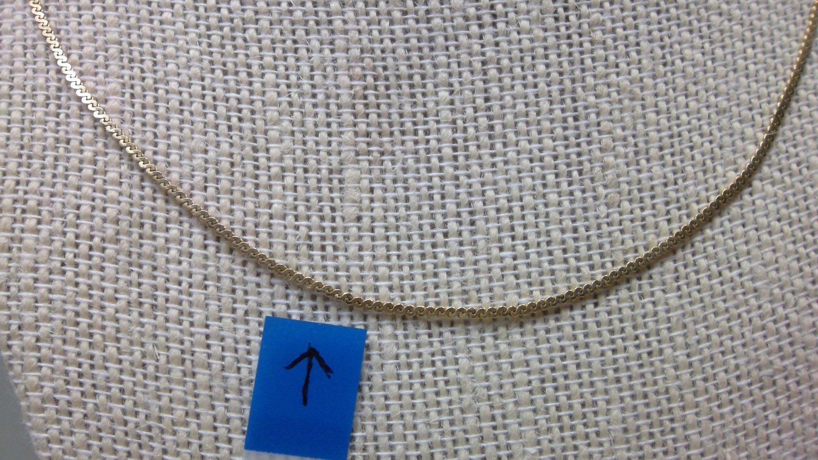14k gf (Gold filled) Chain Necklace 17.5″ Long Signed JC Co. 14k gf * 2.4 grams