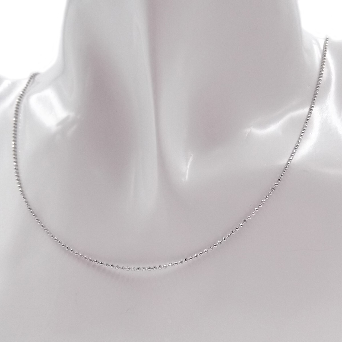 925 Silver Balls Chain Necklace Chain Balls Balls Men Women Various Sizes