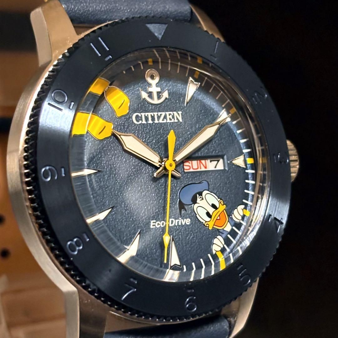 [B1P] CITIZEN Disney Donald Duck Limited Quartz Watch [t8q]